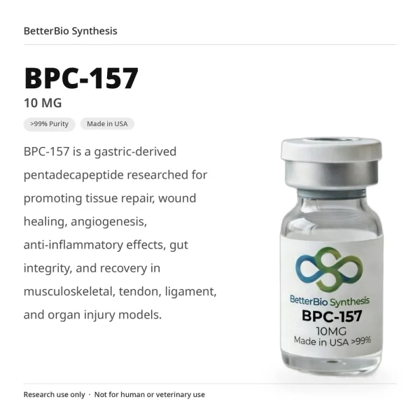 BetterBio Synthesis | Purity Without Compromise, Elevated Research